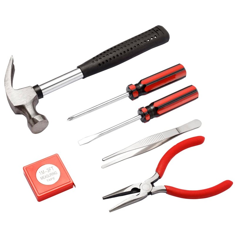 Trimate Hand Tool Set,Includes – Hammer, Screwdriver Set, Pliers (Tool
