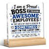 Boss Gifts for Men Inspirational Boss Day Appreciation Gift Acrylic
