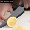 Ceramic Knife 6 inch Chef Knife Black Blade Small Paring