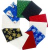 Choice Fabrics Christmas Themed Fat Quarter Bundles (18”x22”) - 10