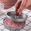 NIUAWASA Round Hamburger Press Patty Maker Aluminum Alloy Smash Burger