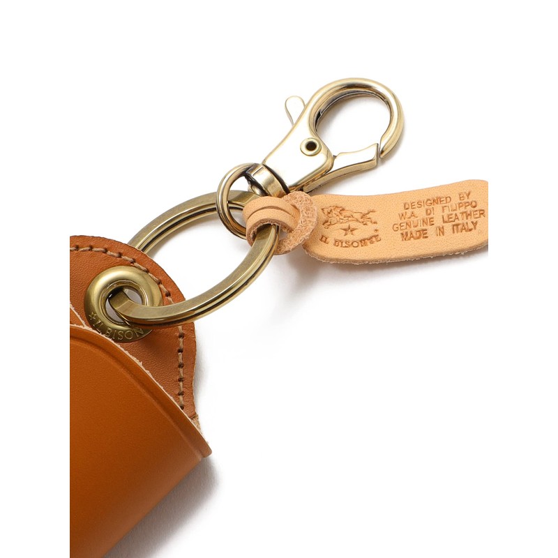 IL BISONTE Key Case, Leather, Genuine Cowhide, Women's, Men's, Unisex,