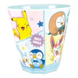 Tees Factory PM-5525517HP Happy 2 Cup, Pokemon Melamine Cup, 9.1 fl oz (270 ml)