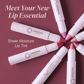 MINERAL FUSION Glow sheer moisture lip tint by mineral fusion, 0.1 oz, 0.1 Ounce