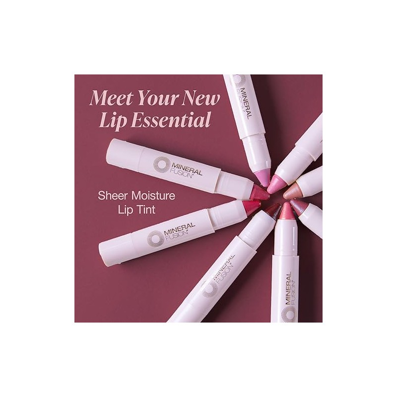 MINERAL FUSION Glow sheer moisture lip tint by mineral fusion,