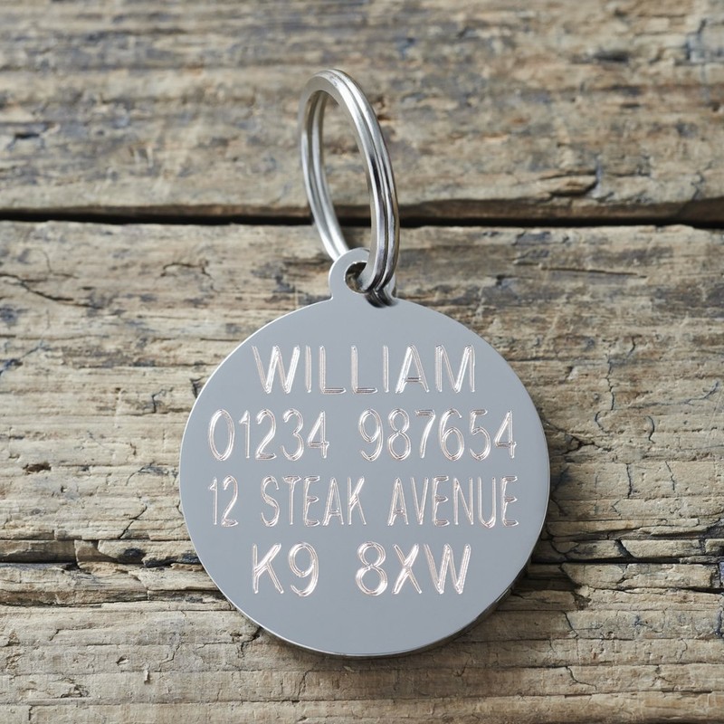 Schnauzer dog tag