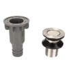 2 Pcs Bathroom Sink Stopper Stainless Steel Wash Basin Drain