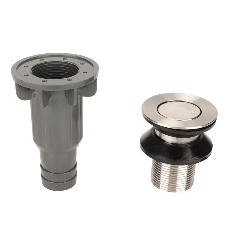 2 Pcs Bathroom Sink Stopper Stainless Steel Wash Basin Drain