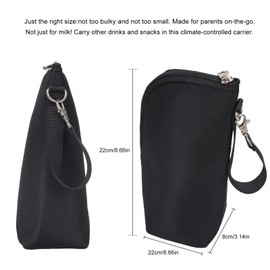 1pcs Insulated Baby Bottle Bag Portable Breastmilk Storage Bag Bottle Warmer Bag Insulated Bottle Bag Thermal Bag Portable