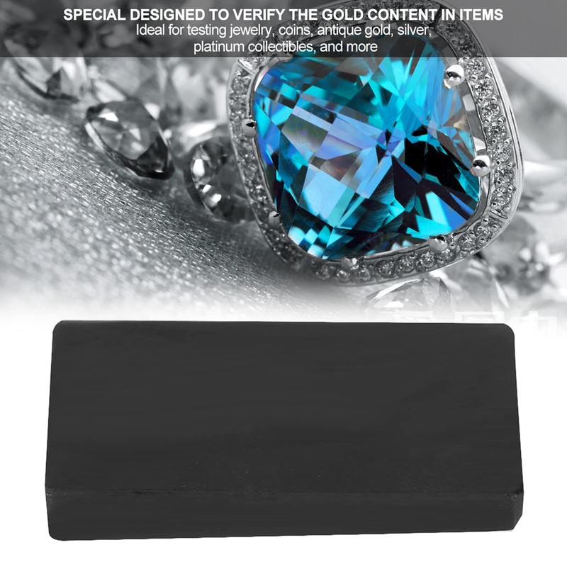Jewelry Gold Testing Tool 10K-24K Portable Gold Detection Stone with