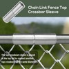4 Pack Chain Link Fence Top Rail Sleeve - 1-5/8"