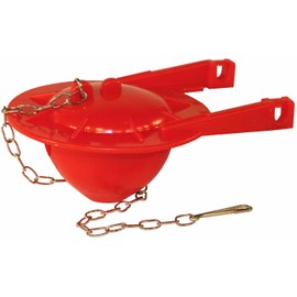 Wholesale Maintenance Supply Replacement TOTO G-Max 3" Red Flapper "Pkg Of 2" - Fits TOTO THU138S, THU175S And THU331S - Stainless Steel Chain - Made In USA