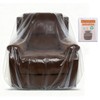 COCODE 2 Pcs Plastic Furniture Covers Moving Storage Bags, 4