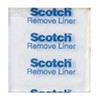 Scotch Removable Mounting Squares, 1-inch x 1-inch, Clear, 16-Squares (859-MED)
