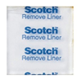 Scotch Removable Mounting Squares, 1-inch x 1-inch, Clear, 16-Squares (859-MED)