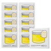 Neogen Dermalogy Lemon Bright PHA Gauze Peeling Pads 10p, Pack of 10, 8 Pieces / 네오젠 더마로지 레몬 브라이트 파하 거즈 필링 패드 10p, 10개입, 8개