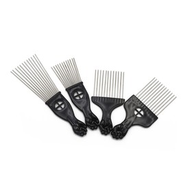 Baluue 1pc Wide Tooth Rake Comb Handle for Hair Detangling and Styling for Thick and Curly Hair Professional Hairdressing Tool for Salon and Home Use