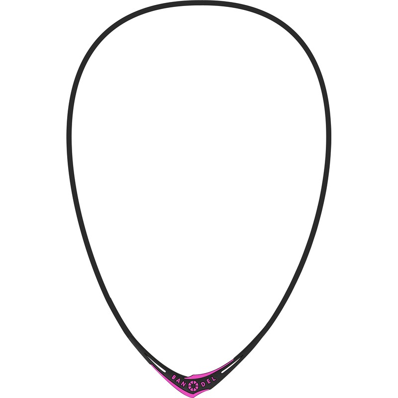 BANDEL Cross Necklace, black