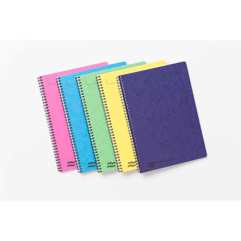 Europa A4 Side Bound Note Maker - Black (Pack of