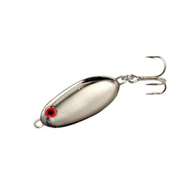 Bomber Lures B88MO Slab Spoon Lure (Plain Metachrome, 7/8 oz)
