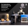 Octopus 50 ml Solvent Stamp Ink, Black, Waterproof Solvent-Based for