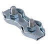 KATSU Duplex Clamp 667271 6 mm Stainless Steel Wire Rope