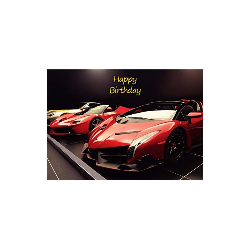 Car Birthday Card