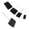 Moicstiy 4 Pcs Foam Paint Brushes, Sponge Paint Brush with