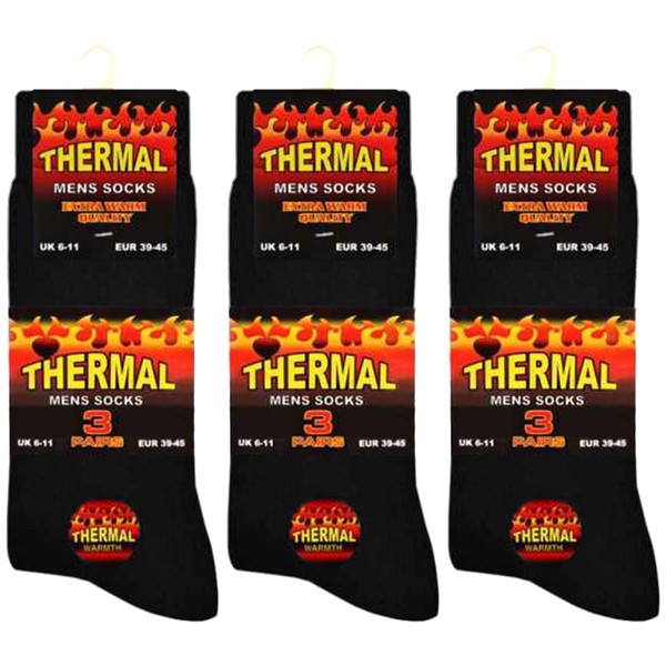 HiFEN® 3 Pairs Multipack Mens Extra Thick Warm Thermal Socks
