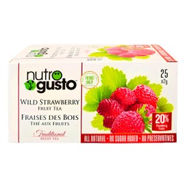 NutroGusto Tea – Wild Strawberry – 50 g