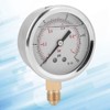 TS PGG604-1bar 1/4 BSP Y60 Radial Oil Filled Pressure Gauge