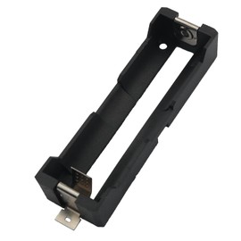 YTgilo 21700 One Cell Battery Holder Single Cell Li-ion Battery Pack SMD Battery Container for Circuit Boards Electric Toys Digital Photo Frames Electronic Calendars Digital Products Black