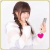 APOSITV Fur Charm Key Folder Heart Parts Pink Hot Pink