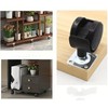 Multibao 4xPcs 2 Inch Castor Wheel Swivel Caster Plate Mounted