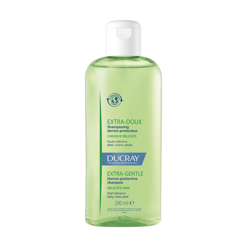 DUCRAY, Extra Suave, Shampoo de Uso Diario, Fórmula Biodegradable, Para