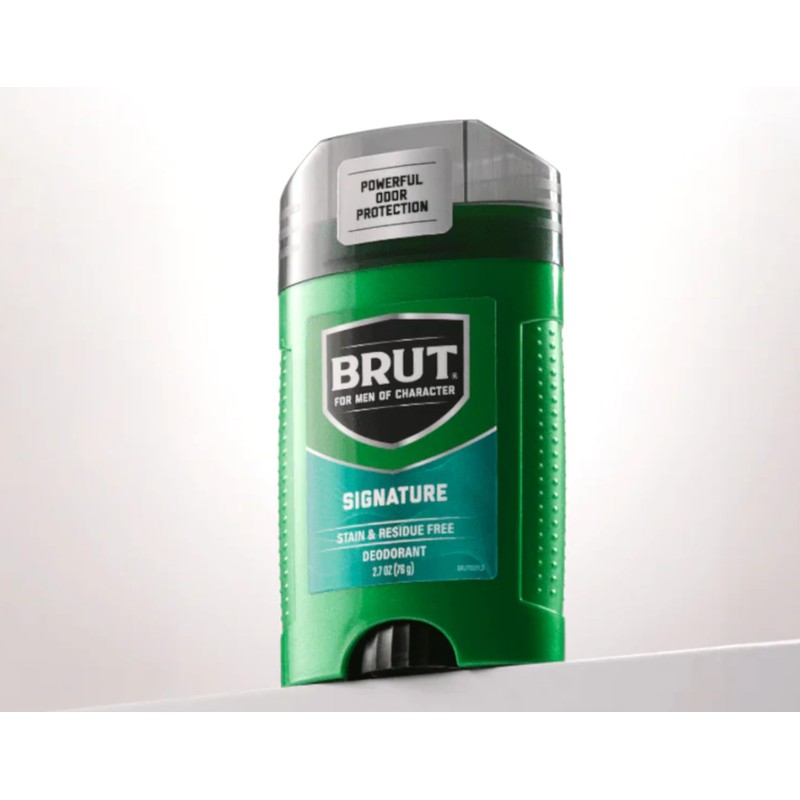 Brut Deodorant Signature Scent 2.7 Oz. (Pack of 2)