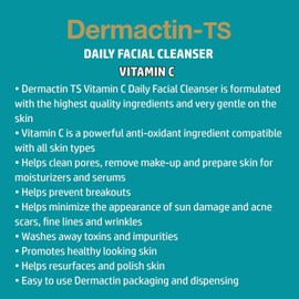 Dermactin-TS Vitamin Daily Facial Cleanser 5.85 oz
