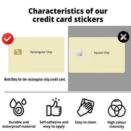 FBI Badge Pattern Card Skin, Waterproof & Scratch-resistant Protective Sticker, Credit Card Card Stock, Decorative Skin for Credit Card Skin Wrap Sticker