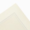 Premium Stationery Paper Set with Envelopes (Ecru and Black 48-Pack)