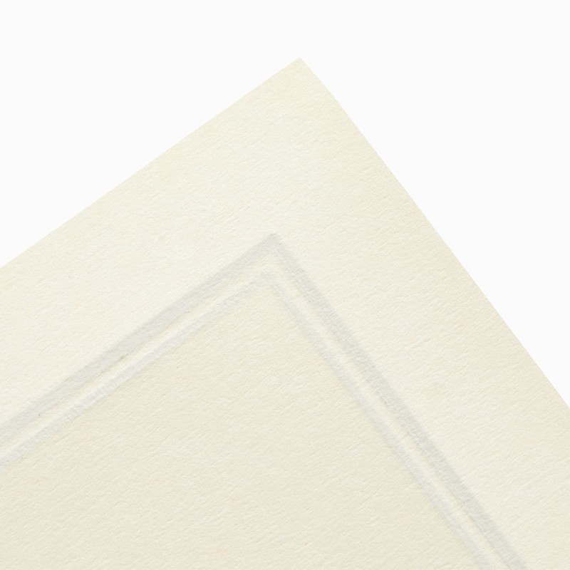 Premium Stationery Paper Set with Envelopes (Ecru and Black 48-Pack)