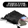 kukubird Crossbody Bags Tassel Fringe Zipper Closure Faux Leather Medium
