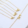 LEXODY Initial Necklaces for Women Dainty Gold Heart Letter Necklace