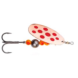 Savage Gear Lure Caviar Spinner Bait, Pike Lures, Perch, Zander, Lure for Pike, Zander, Perch, Trout, Bass Pike Spinner Spinner, Trout Spinner Colour: Copper, Size/Weight/Pack Size 4/18G