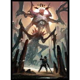 (Eldrazi) - Fundas artísticas con textura mate TCG/MTG de Ai Armor de 100 quilates