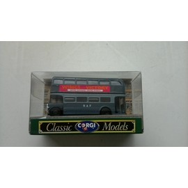 Corgi D599/12. AEC Bus "RAF / 50th Anniversary of Battle of Britain / Wings for Victory" livery. 1:64 scale die-cast model.