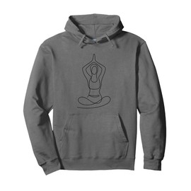 Yoga Cup Yoga T-Shirt Meditation Hoody Cushion Yoga Clothing Pullover Hoodie