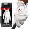 XEIR PRO Premium CABRETTA Leather Men's Golf Glove Worn ON
