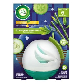 Air Wick Aromatizante de Ambiente, Decosphere, Bambú y Pepino de 75 ml