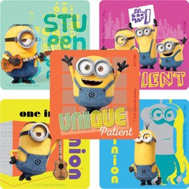 SmileMakers Minions Patient Stickers - Prizes and Giveaways - 100 per Pack