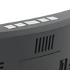 Digital Alarm Clock Mirror Smart Light Sensing Curved Screen LED